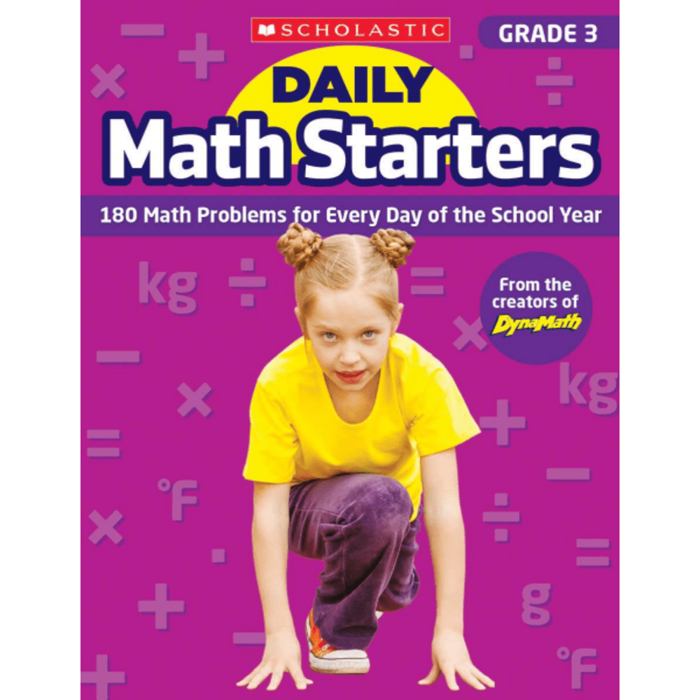 Scholastic Teacher Resource Daily Math Starters, Grade 3