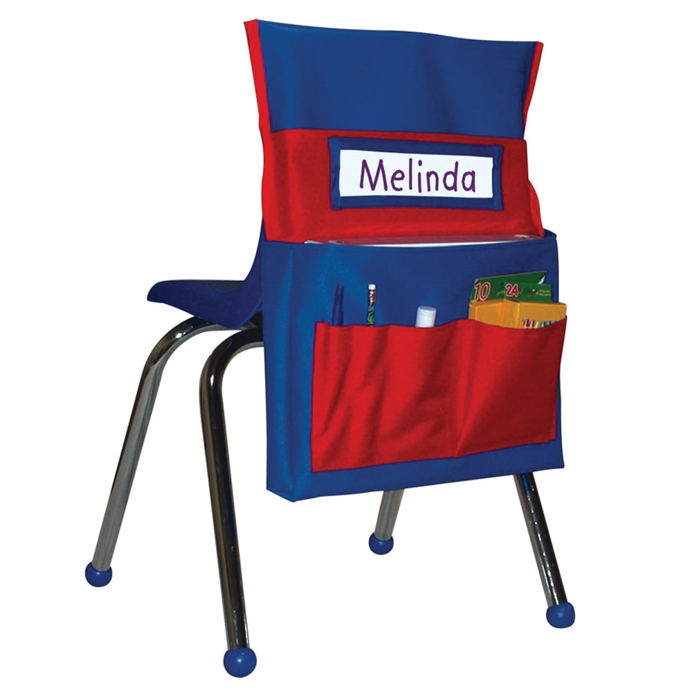 Carson-Dellosa Chairback Buddy, Blue/Red
