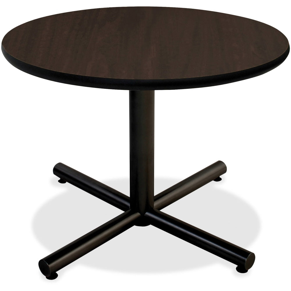 Lorell Hospitality Round Table Top, 42inW, Espresso