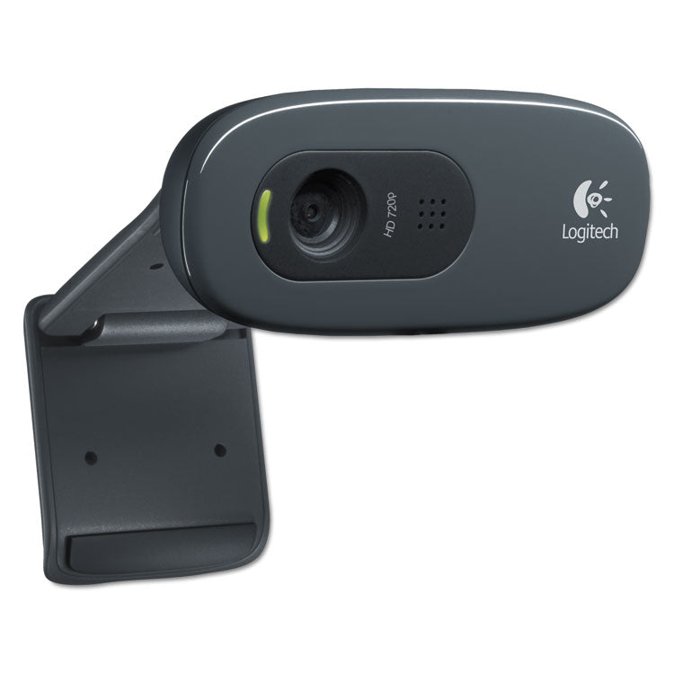 C270 Hd Webcam, 1280 Pixels X 720 Pixels, 1 Mpixel, Black