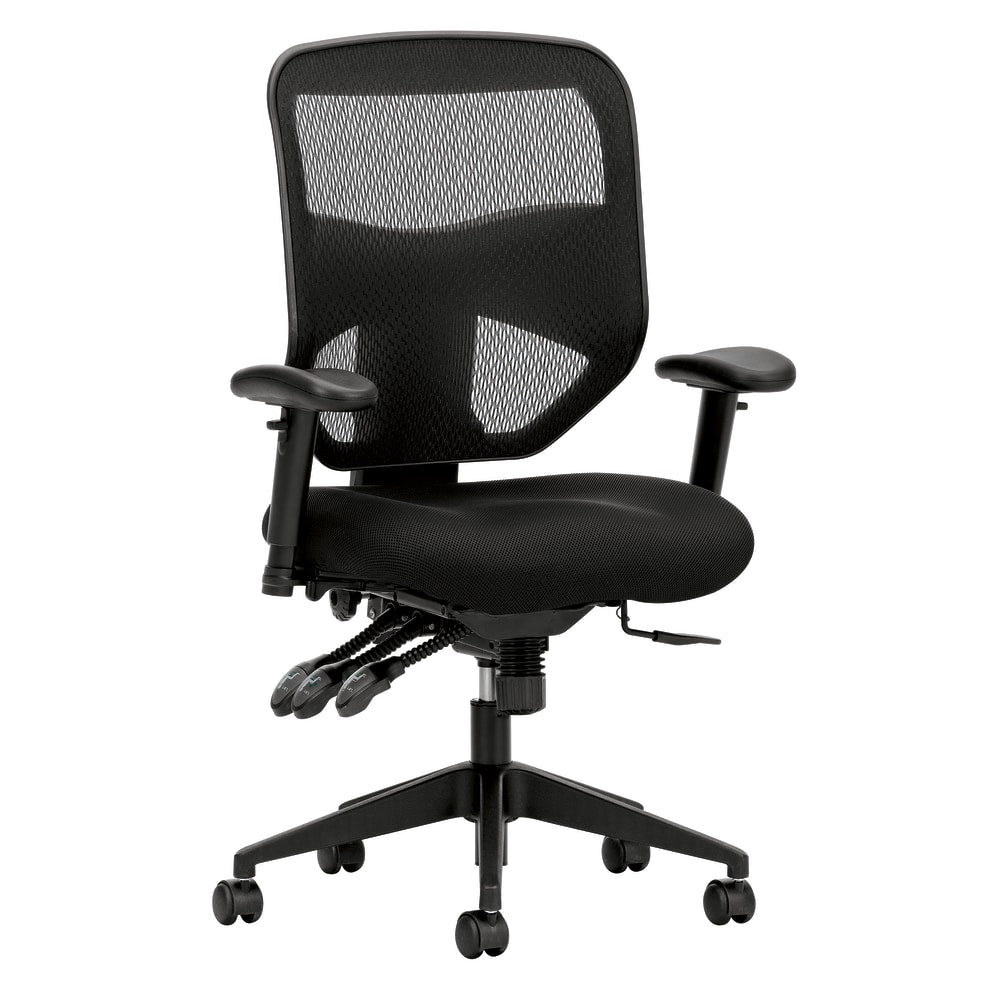 HON Prominent Mesh/Fabric High-Back Task Chair, Black