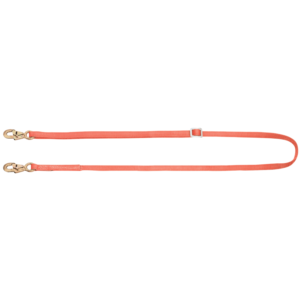 Adjustable Length Nylon Webbing Lanyard, 10 in