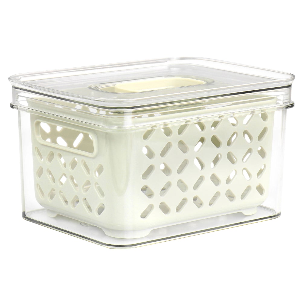 Martha Stewart Small Fresh Keeper Container Set, Beige