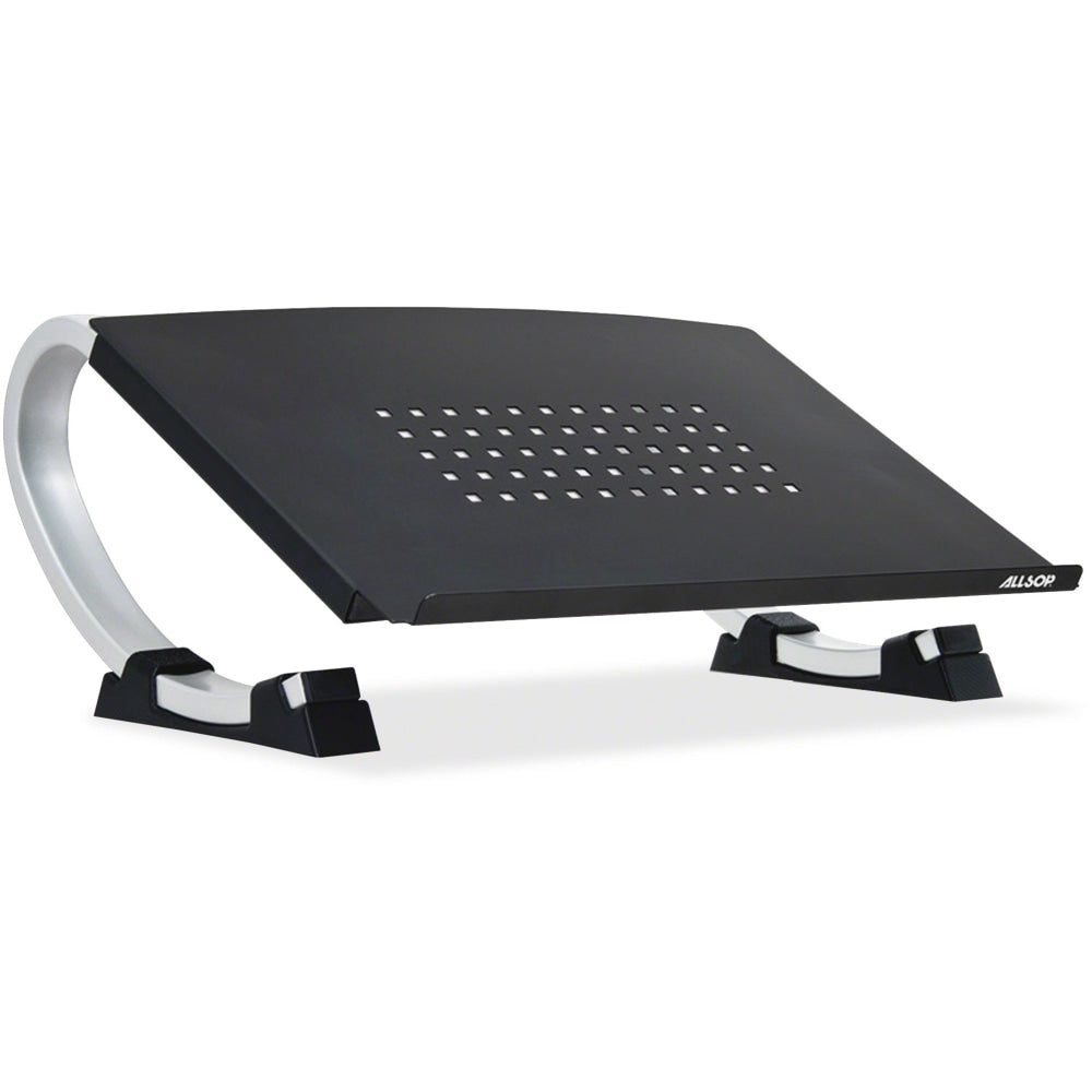 Allsop Redmond Adjustable Curve Stand, Black/Silver