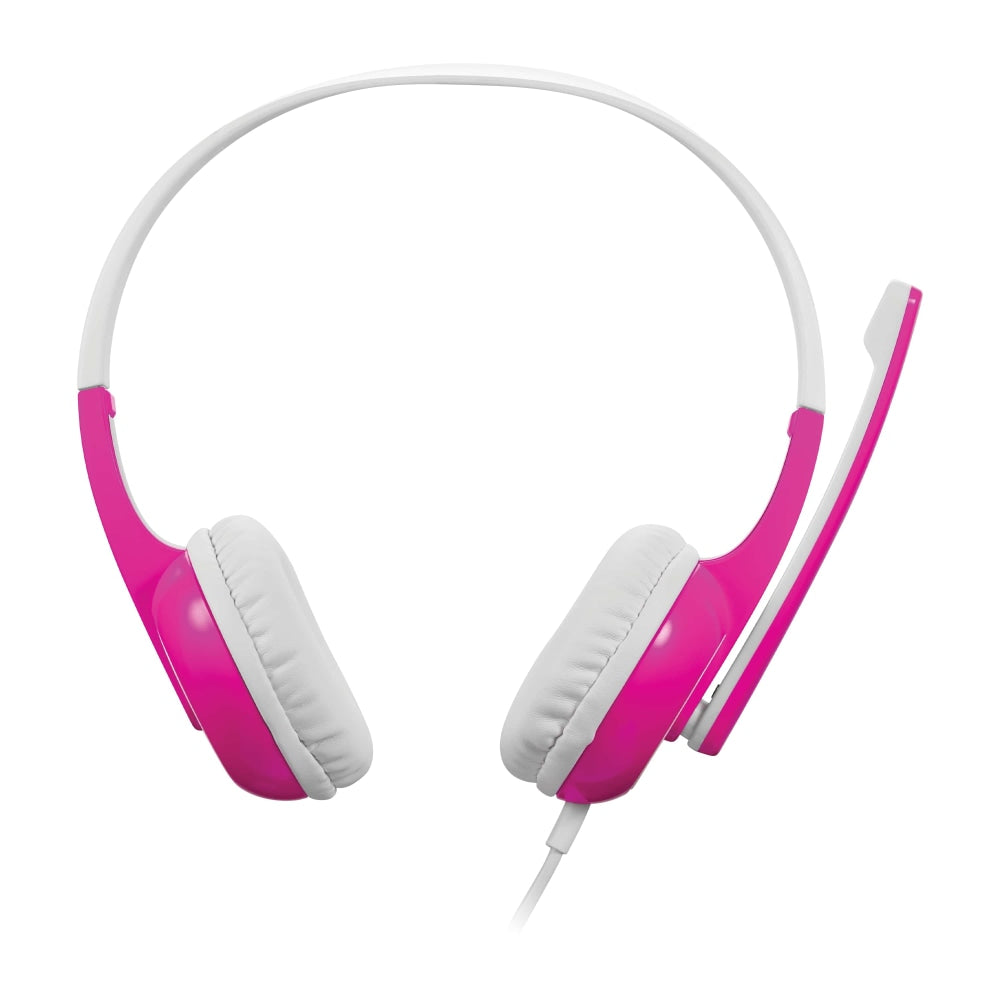 Volkano Chat Series Kids Stereo Headset With Microphone, Pink