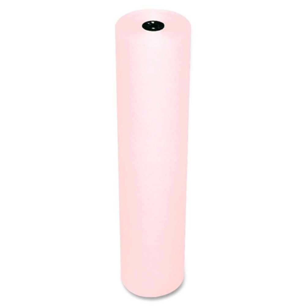 Pacon Rainbow Duo-Finish Kraft Paper Roll, 36in x 1000ft, Pink