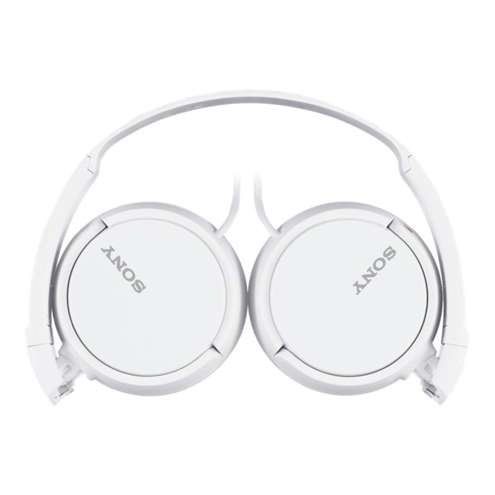 Sony Studio Monitor Wired On-Ear Headphones, White, MDRZX110/WHI