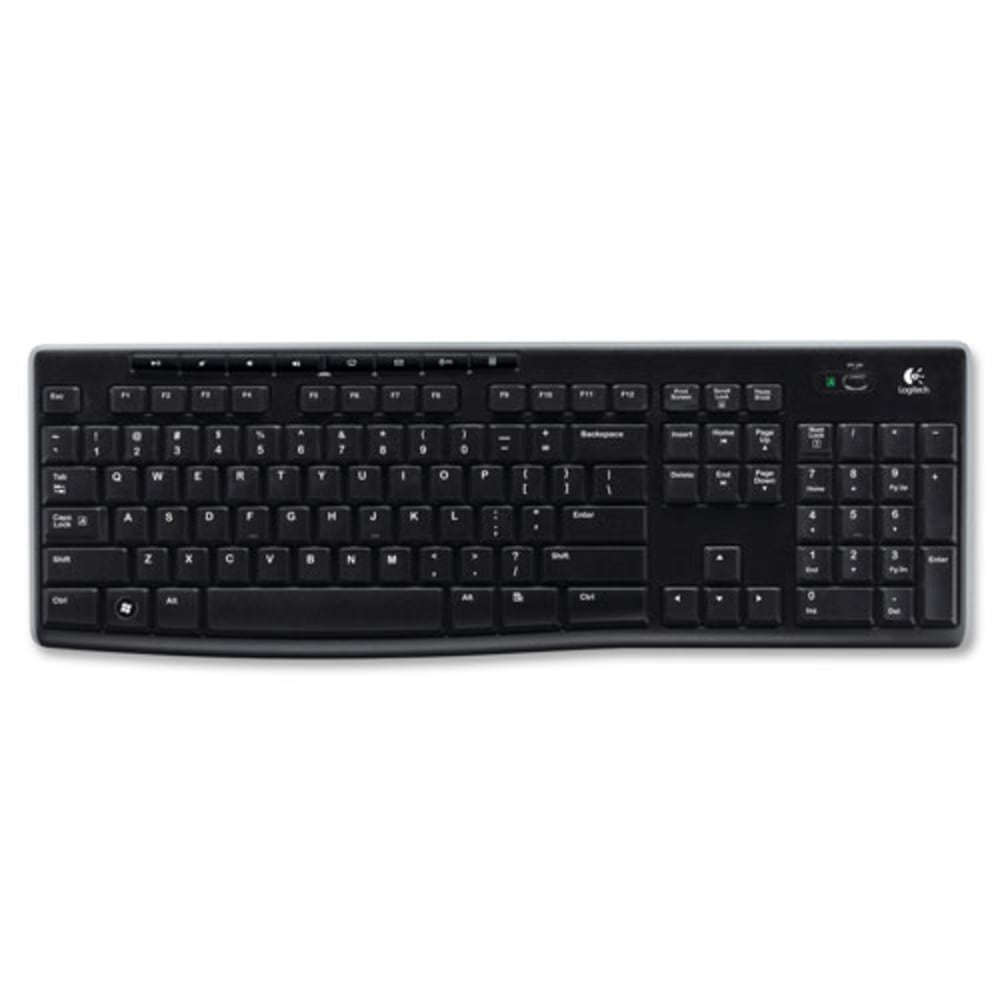 Logitech K270 Wireless Keyboard, Black, 10459982