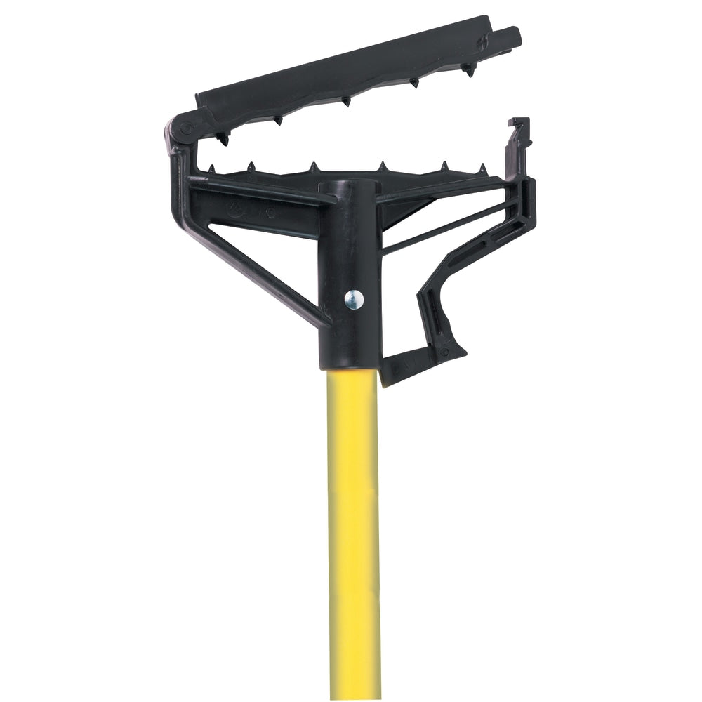 Wilen Load N Lock Wet Mop Handle, 60in, Yellow