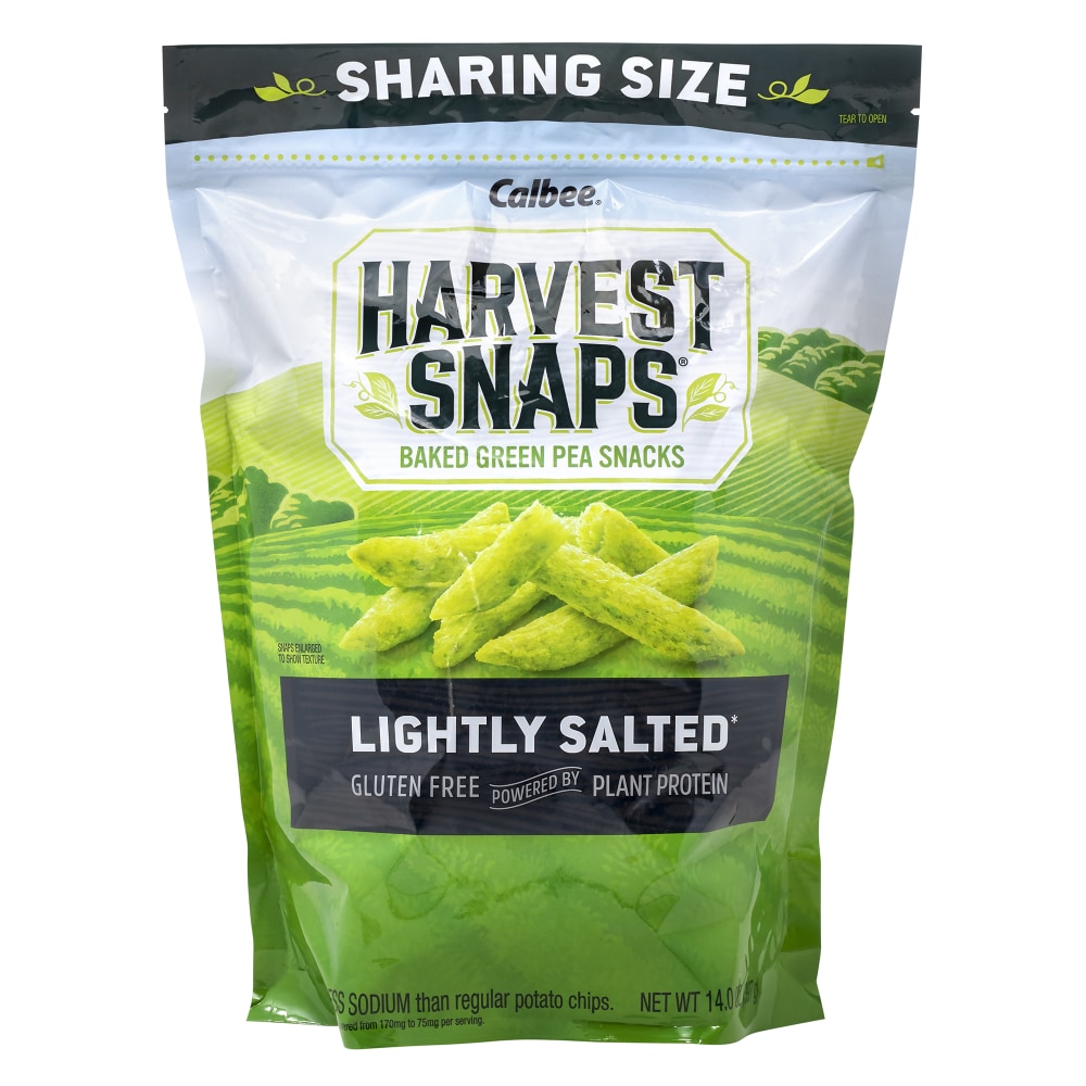 Harvest Snaps Lightly Salted Green Pea Snacks, 14 Oz