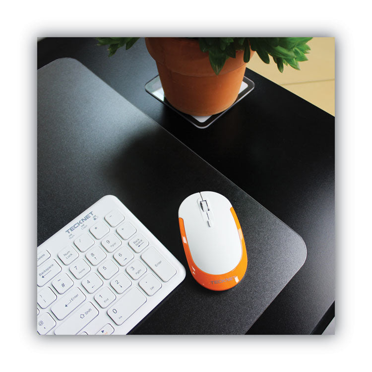 desktex polycarbonate desk pad, 22 x 17, clear