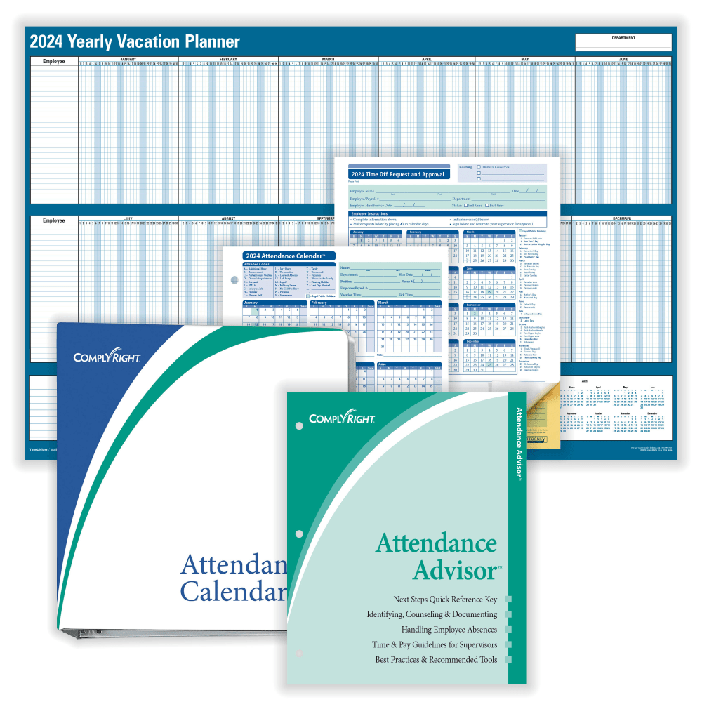 ComplyRight 2024 Attendance Tracking Kit