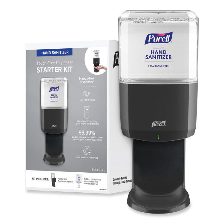 Advanced Hand Sanitizer Foam ES6 Starter Kit, Graphite