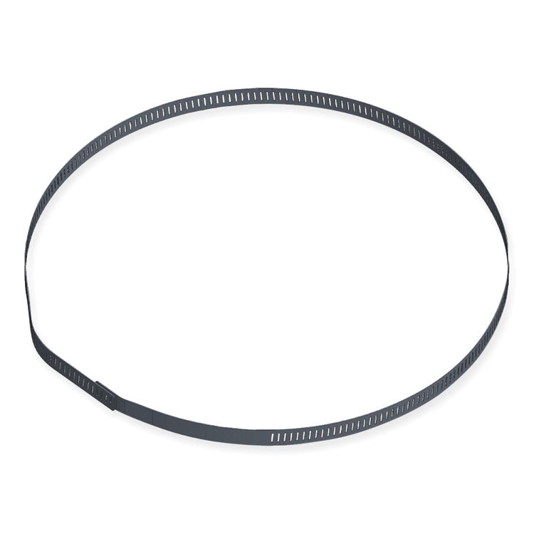 CS4 All-Weather Dispenser Pole Bracket, Silver