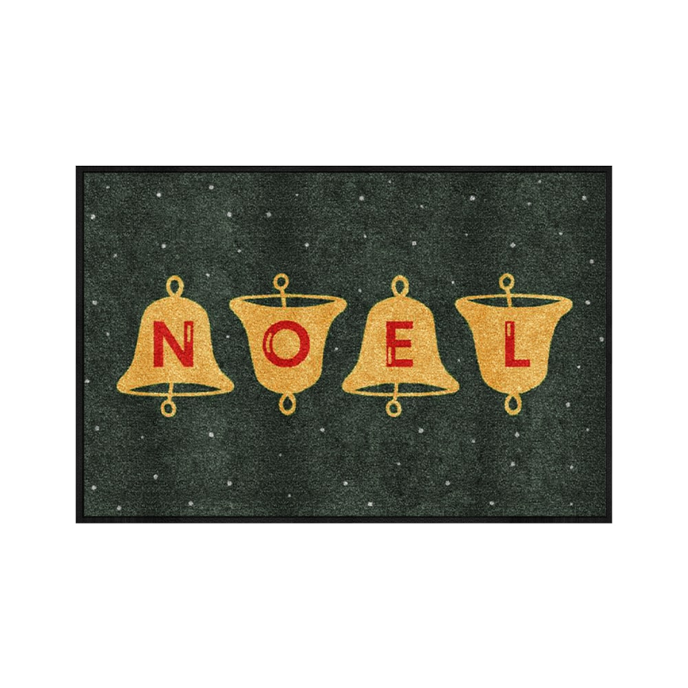 M+A Matting Message Mat, 2ft x 3ft, Noel Bells