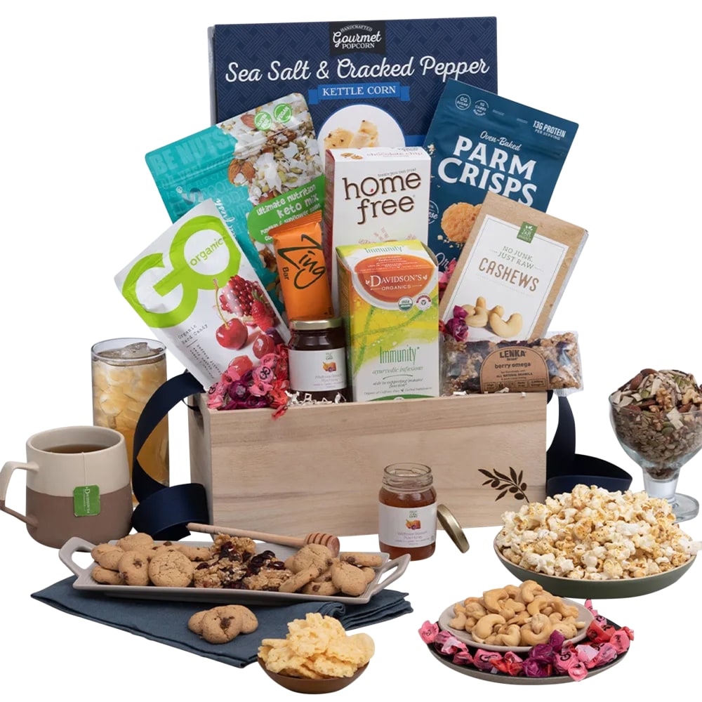 Gourmet Gift Baskets Healthy Gift Basket