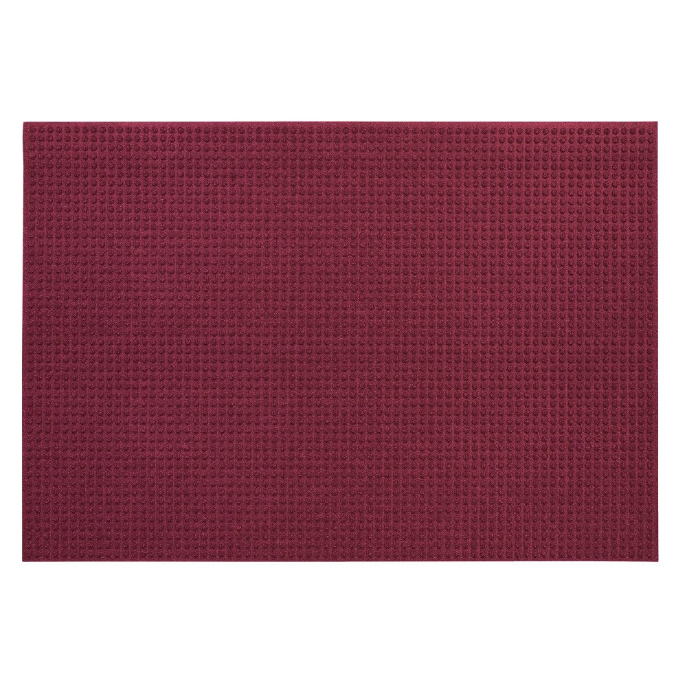 Waterhog Lift Truck Floor Mat, 48in x 72in, Red/Black