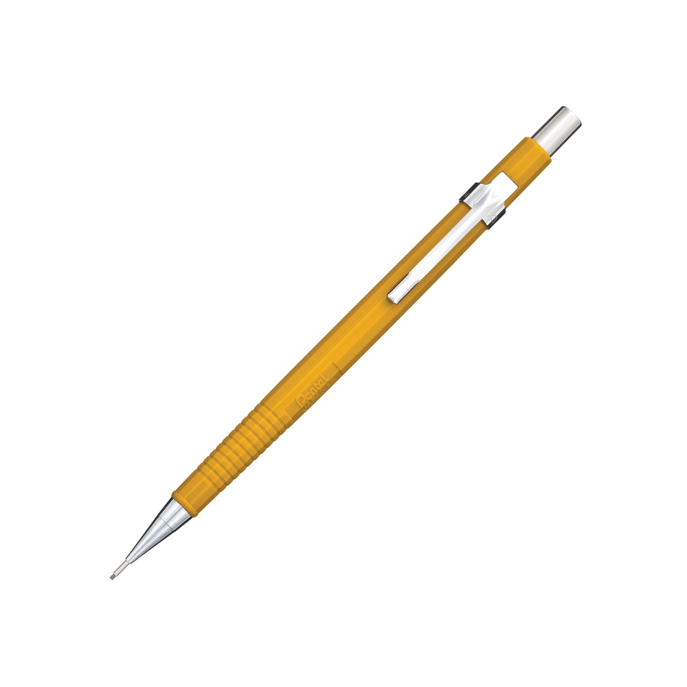 Pentel Sharp Automatic Drafting Pencil, 0.9 mm, Yellow