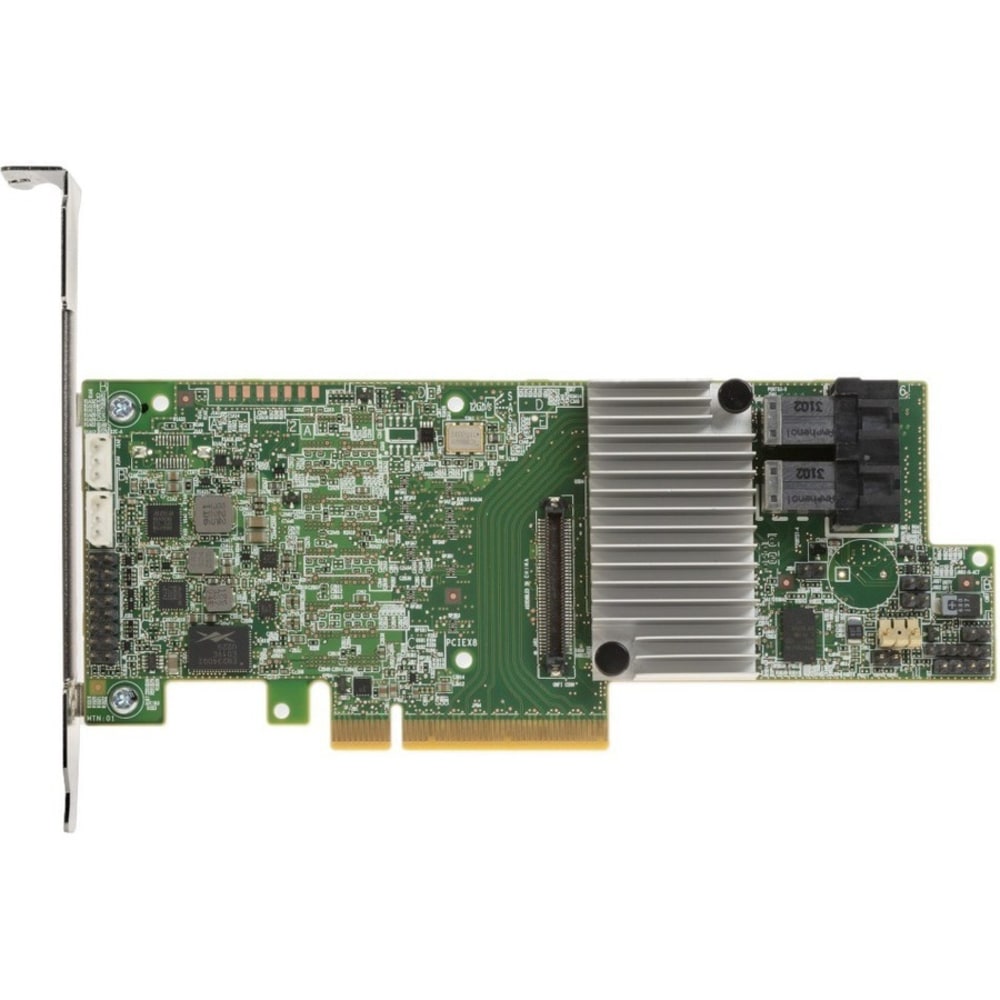 Lenovo ThinkSystem RAID 730-8i 2GB Flash PCIe 12Gb Adapter - 12Gb/s SAS - PCI Express 3.0 x8 - Plug-in Card - RAID Supported - 0, 1, 5, 10, 50, JBOD, 60, 6 RAID Level - 2 x SFF-8643 - 8 Total SAS Port(s) - 8 SAS Port(s) Internal - PC, Linux - 2 GB