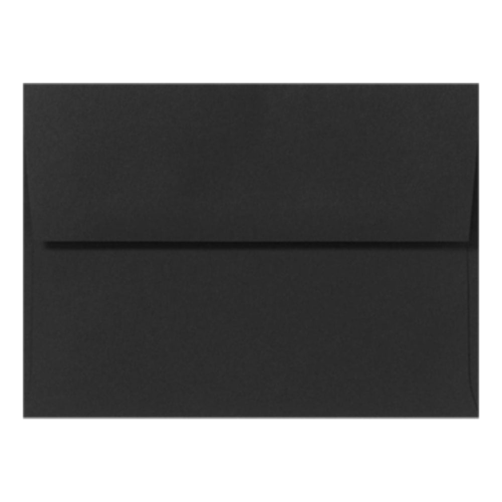 LUX Invitation Envelopes, A6, Peel & Press Closure, Midnight Black, Pack Of 1,000