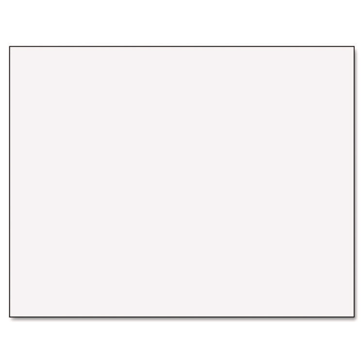 Six-Ply Railroad Board, 22 X 28, White, 25/carton