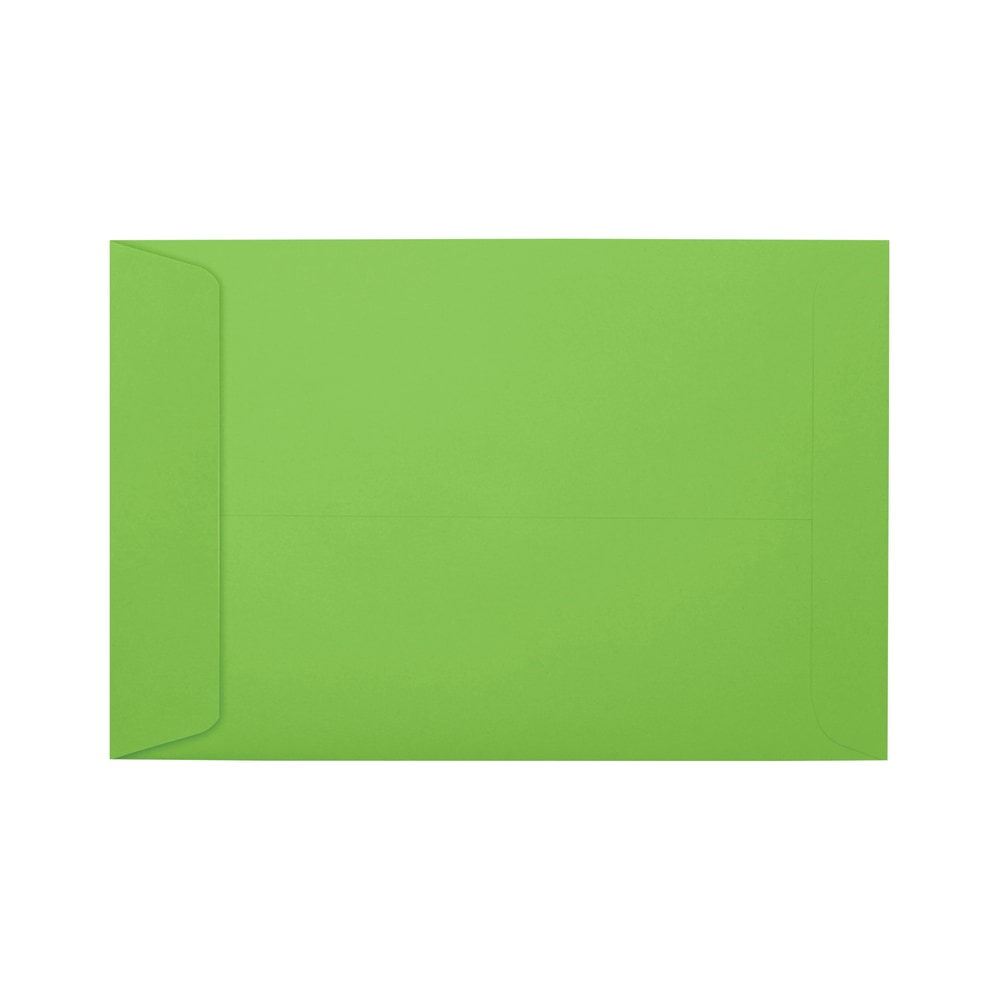 LUX #6 1/2 Open-End Envelopes, Peel & Press Closure, Limelight, Pack Of 250