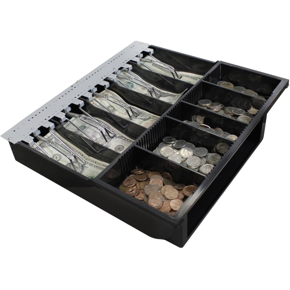 Adesso 16in POS Cash Drawer Tray - Cash Tray - 5 Bill/5 Coin Compartment(s)
