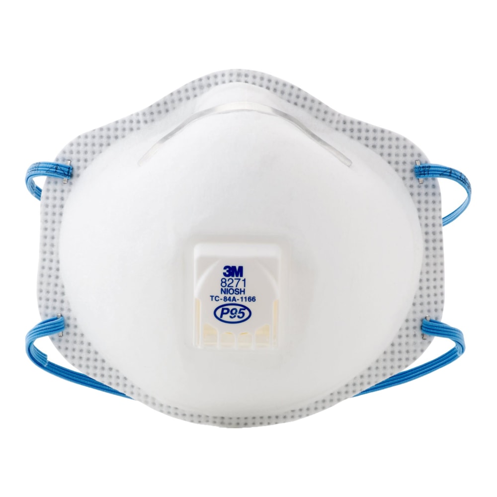 3M 8271 Particulate Respirator Masks, Box Of 10