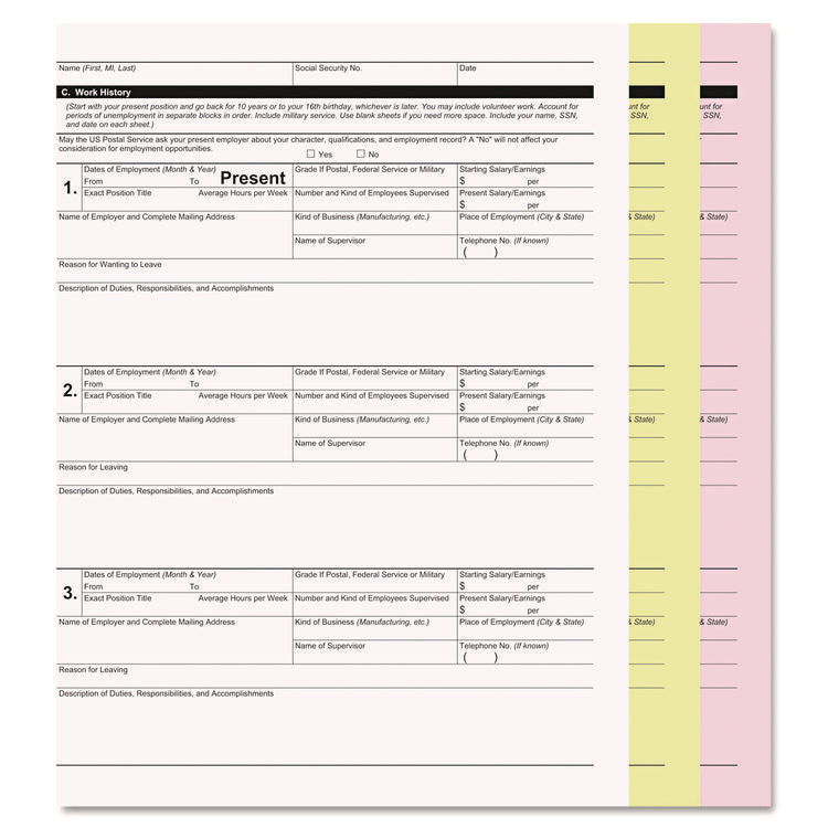 Digital Carbonless Paper, 3-Part, 8.5 x 11, White/Canary/Pink, 1,670/Carton