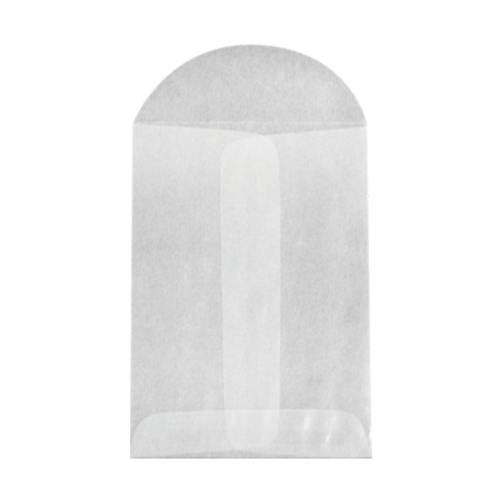 LUX Open-End Envelopes, 2 3/4in x 3 3/4in, Flap Closure, Glassine, Pack Of 250