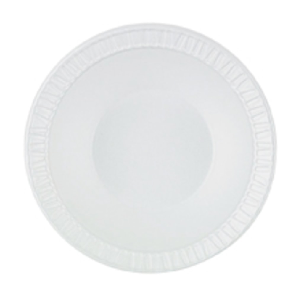 Dart Classic 9in Dinnerware Plates, White, Pack of 500 Plates