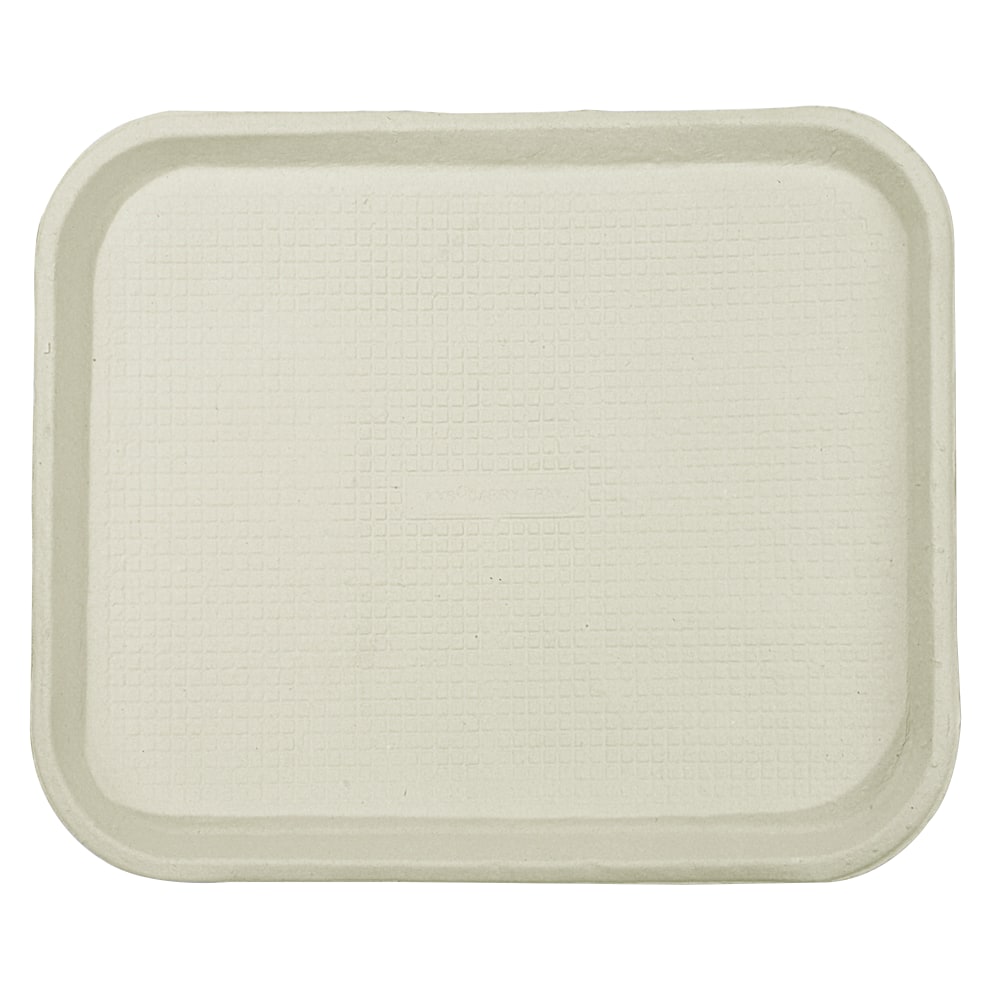 Chinet Savaday Food Trays, 9in x 12in x 1in, Beige, Pack Of 250 Trays