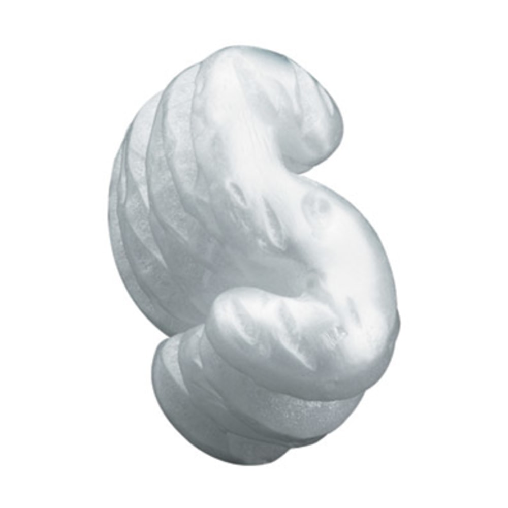 B O X Packaging Loose Fill, 20 Cu Ft, White