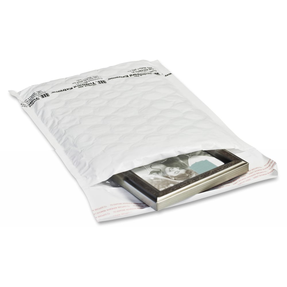 Sealed Air Jiffy TuffGard Extreme Bubble Cushioned Mailers, #5, 10 1/2in x 16in, White, Box Of 50