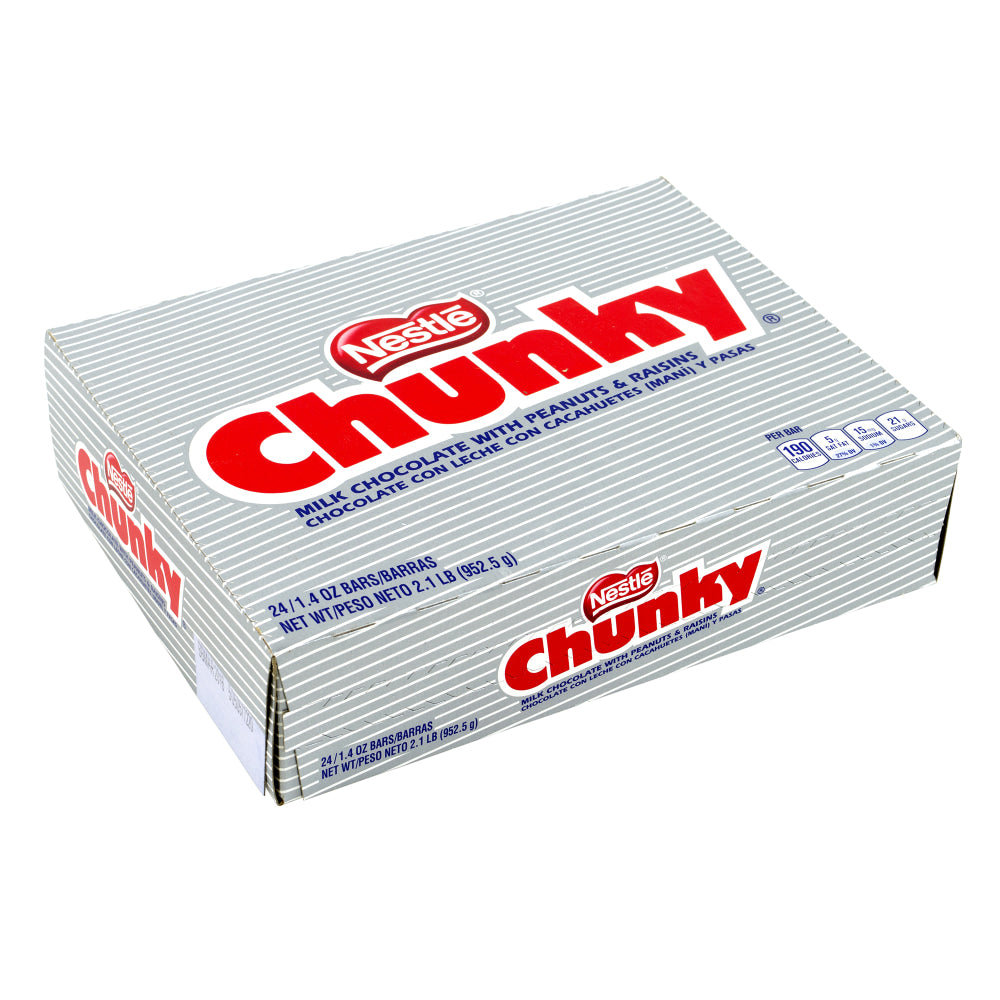 Nestle Chunky Bars, 1.4 Oz, Bag Of 24