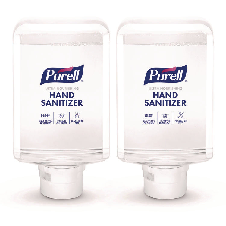 Advanced Hand Sanitizer ULTRA NOURISHING Foam, For ES10 Dispensers, 1,200 mL Refill, Fragrance Free, 2/Carton