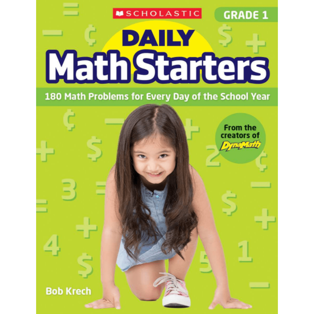 Scholastic Teacher Resource Daily Math Starters, Grade 1