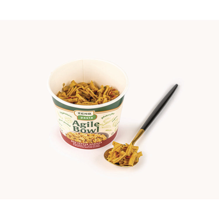 Instant Meals, Red Pepper Harissa Pasta, 2.8 oz Bowl, Dozen