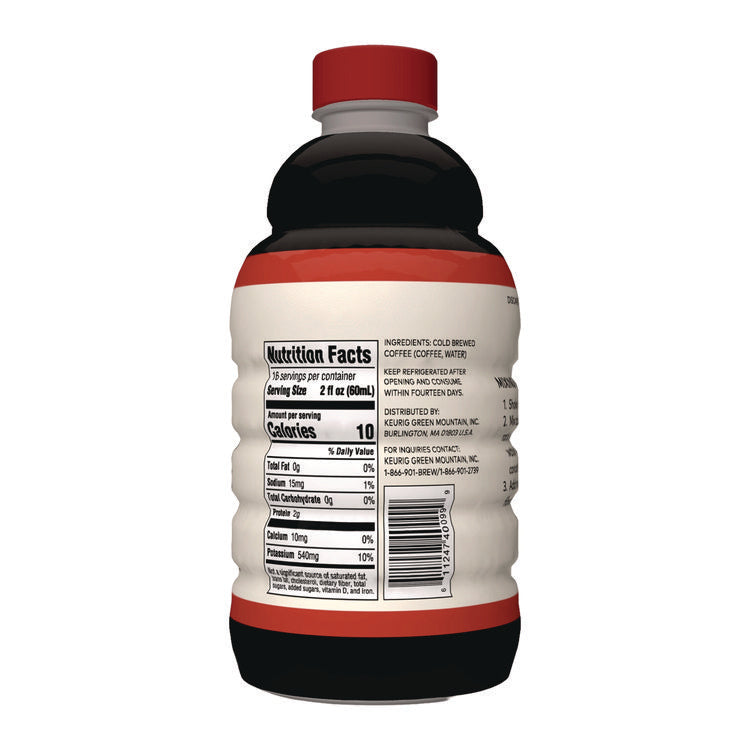 Cold Brew Coffee Concentrate, 32 oz Bottle