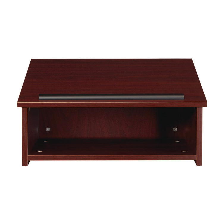 Tabletop Lectern, 23.75 x 19.88 x 13.75, Mahogany