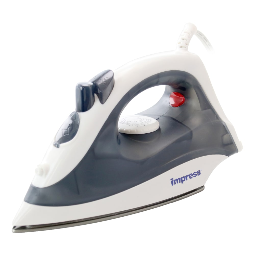 Impress Compact And Lightweight Steam And Dry Iron, 11in x 6in