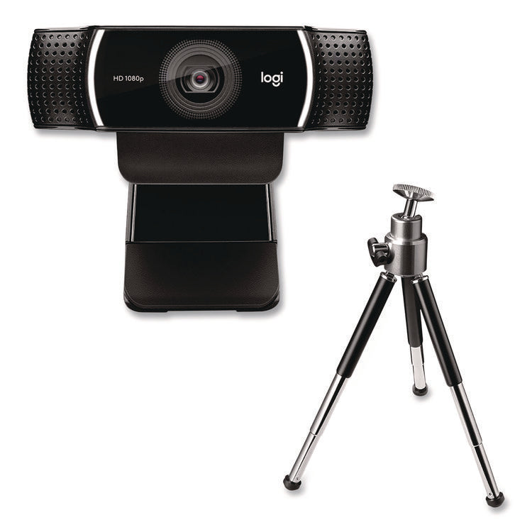 C922 Pro Stream Webcam, 1920 pixels x 1080 pixels, 3 Mpixels, Black