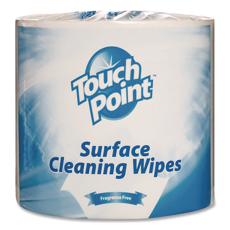 Facility Cleaning Wipes, 8 x 6, Fragrance-Free, 900/Roll, 2 Rolls/Carton