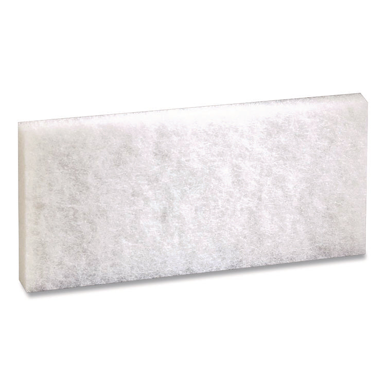 Doodlebug Scrub Pad, 4.6 x 10, White, 5/Box