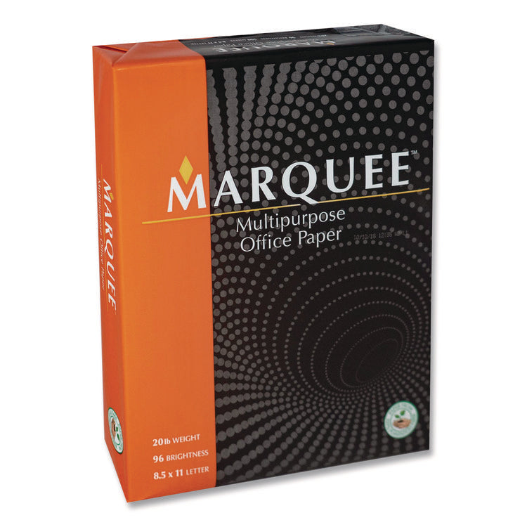 Multipurpose Office Paper, 96 Bright, 20 lb Bond Weight, 8.5 x 11, White, 500 Sheets/Ream, 10 Reams/Carton, 40 Cartons/Pallet