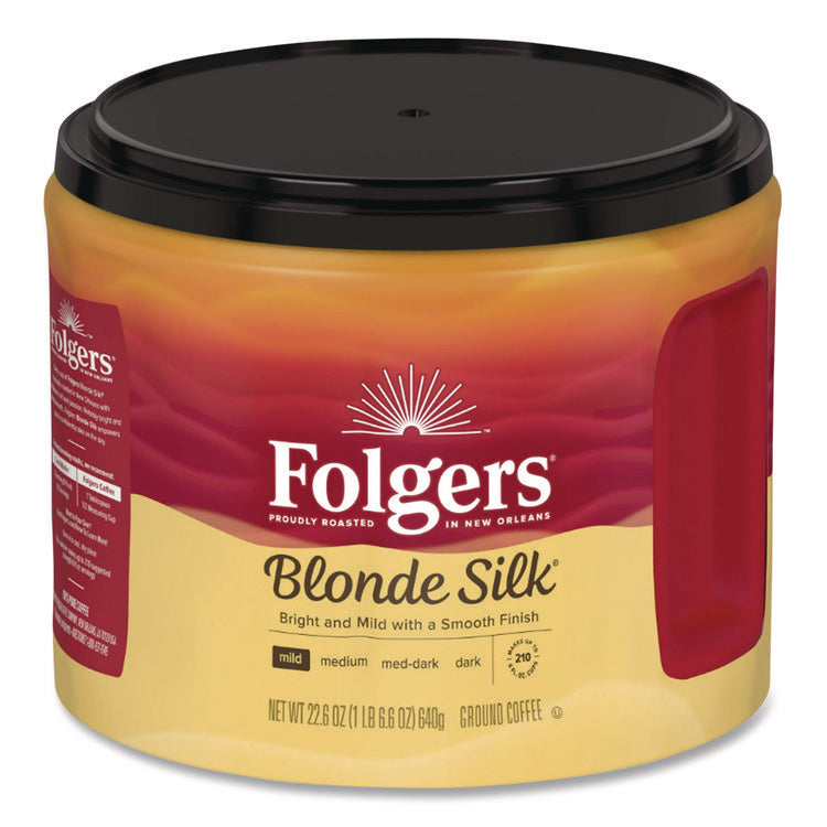 Blonde Silk Ground Coffee, 22.6 oz Canister