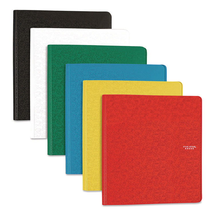 1" Plastic Binder, 3 Rings, 1" Capacity, 11 x 8.5, Randomly Assorted Color