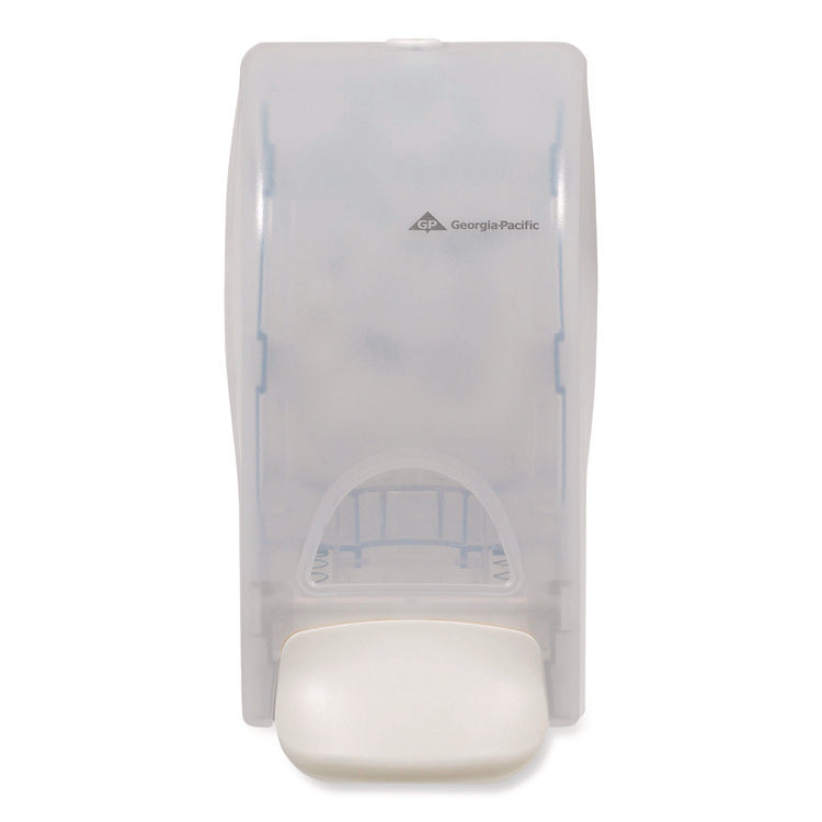 Soap Dispenser for 1,200 mL Bag-in-Box Refill, 4.6 x 5.6 x 10.7, Translucent White