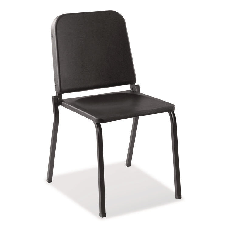 8200 Series Melody Music Chair, Supports Up to 300 lbs, 17.5" Seat Height, Black Seat, Black Back, Black Base, 2/Pack