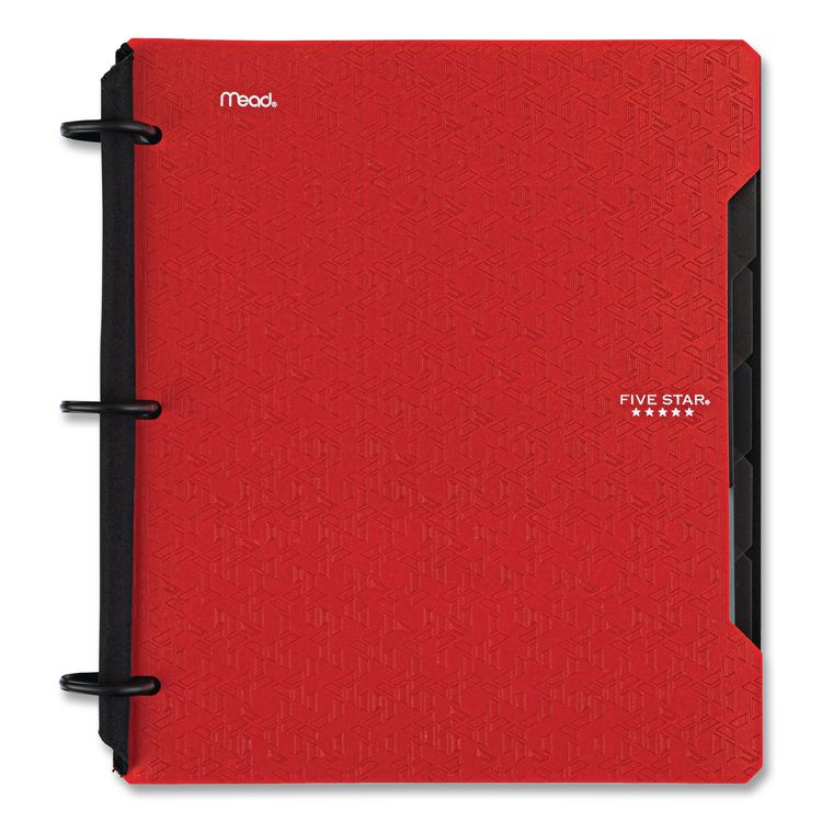 FLEX Notebinder, 5-Subject, Medium/College Rule, Randomly Assorted Cover Color, (60) 11 x 8.5 Sheets